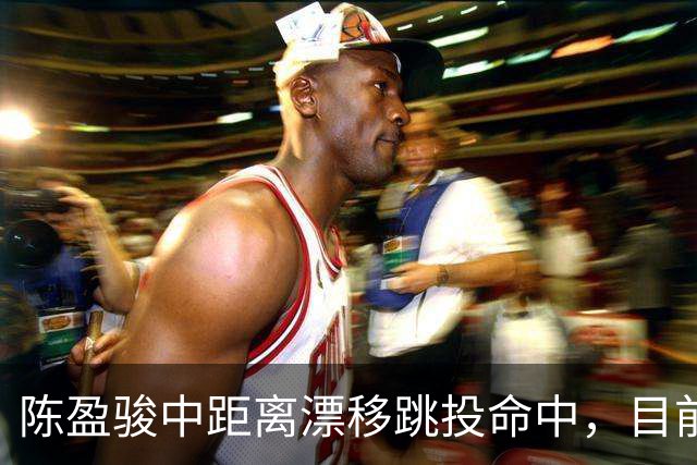 陈盈骏中距离漂移跳投命中，目前7中5得到10分3助攻
