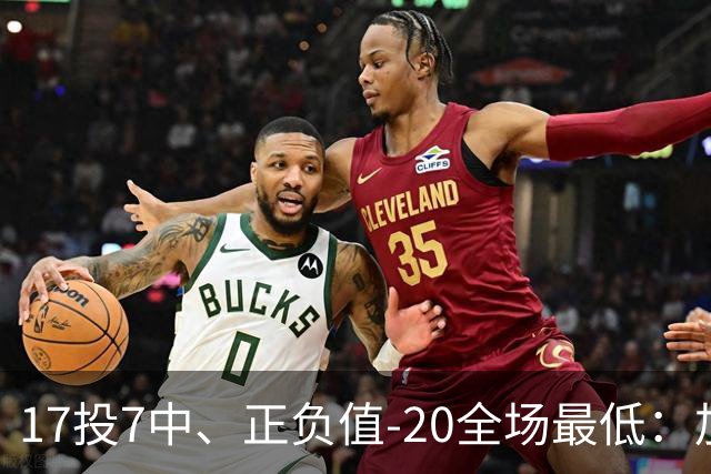 17投7中、正负值-20全场最低：加兰16分11助攻难救快船